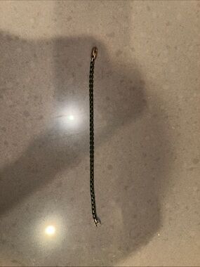David Yurman Men's Woven Box Chain Bracelet Green